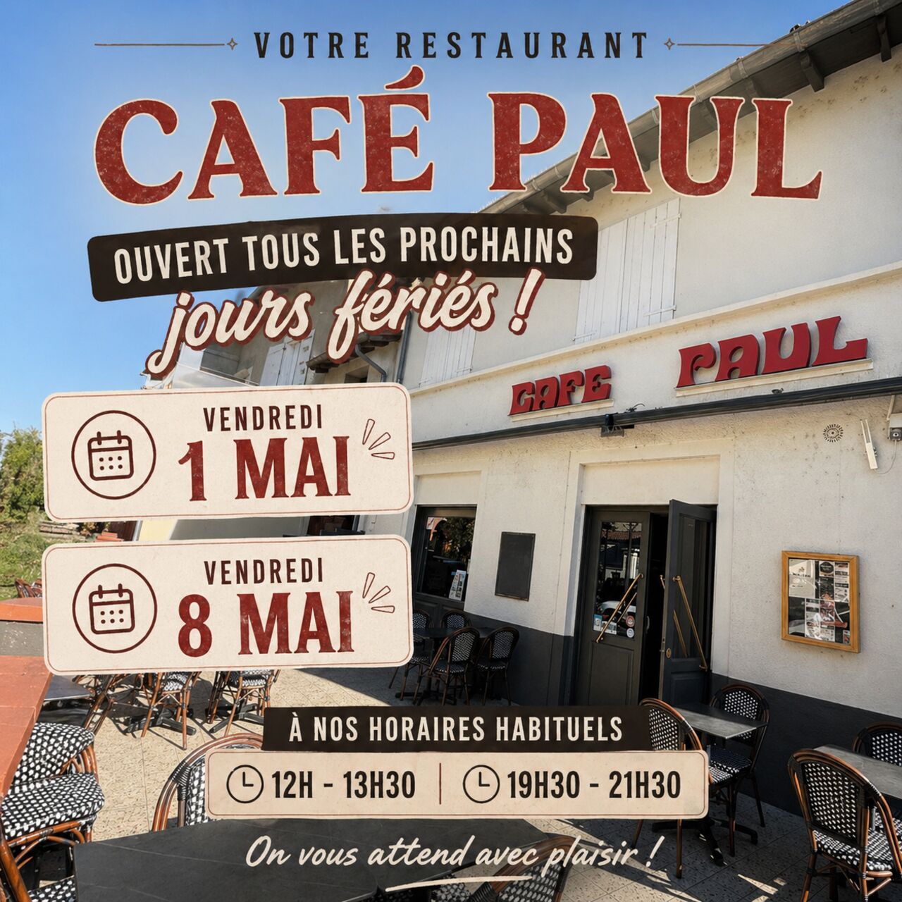 Les jours fériés