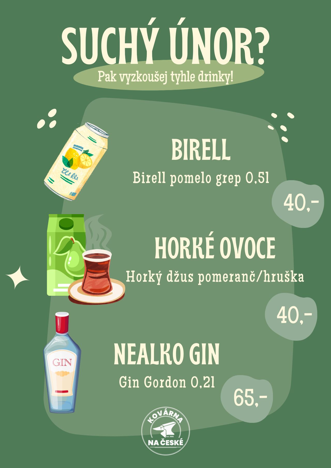 😄 Suchý únor… a my se ozveme 23.? No jo no…