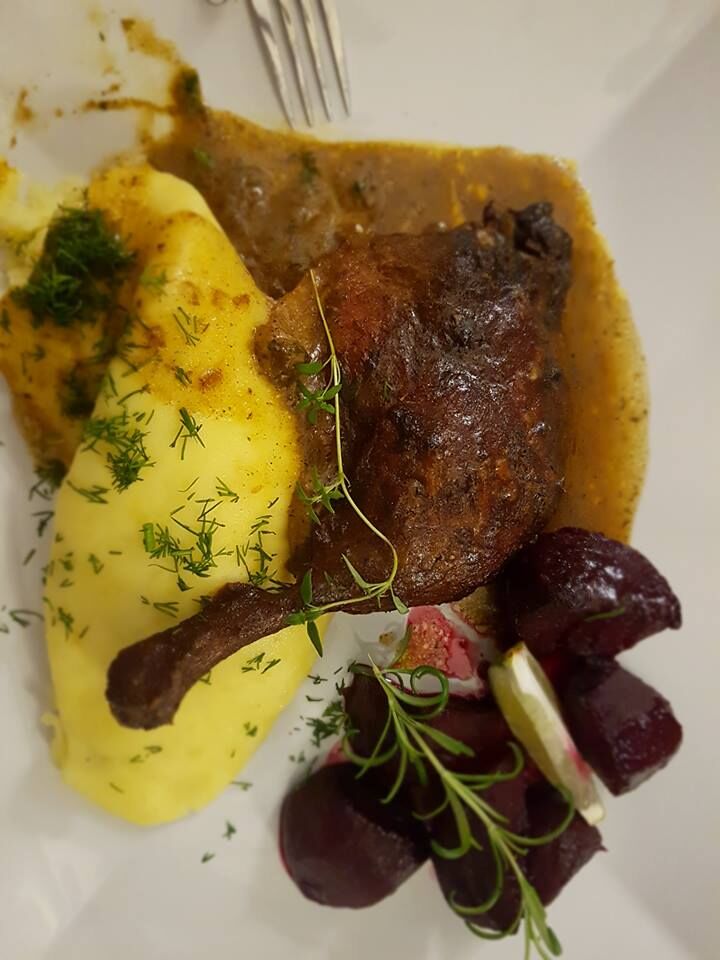 Nasze dania - udko z kaczki.