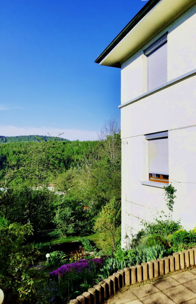 Panoramablick vom Kamin Pavillon ins Tal