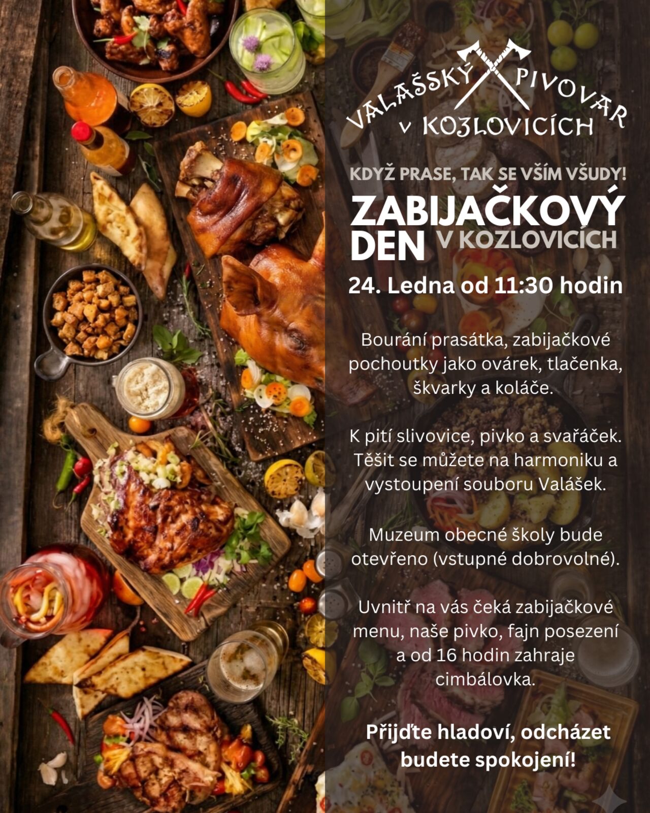 TRADIČNÍ ZABÍJAČKOVÝ DEN U NÁS 24.1.