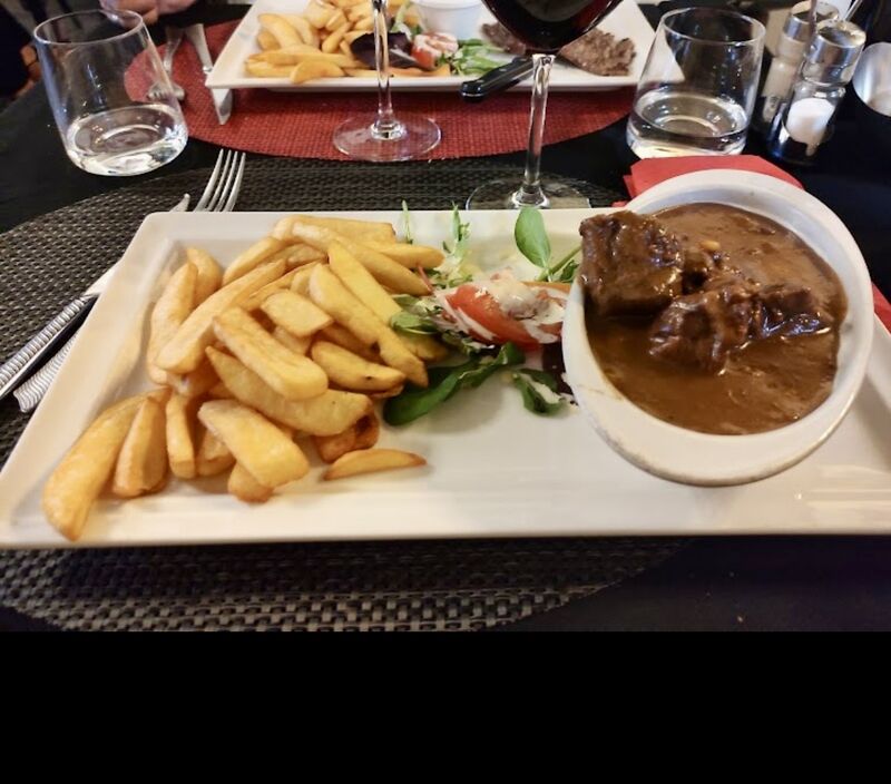 la carbonade au meil et pain d'épices