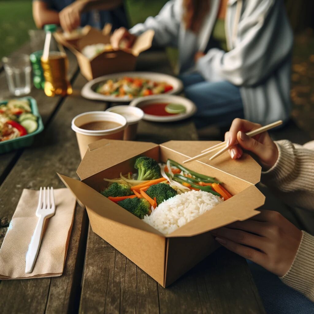 Ryż z warzywami - tradycyjne danie wietnamskie, w którym ryż łączy się z bogactwem kolorowych warzyw.