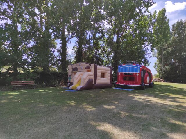Châteaux gonflables pour le plaisir des plus jeunes