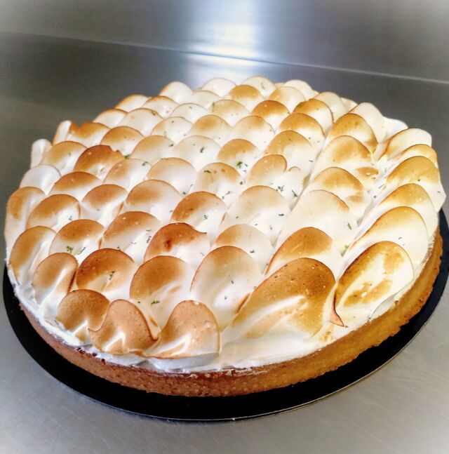 La tarte au citron meringuée