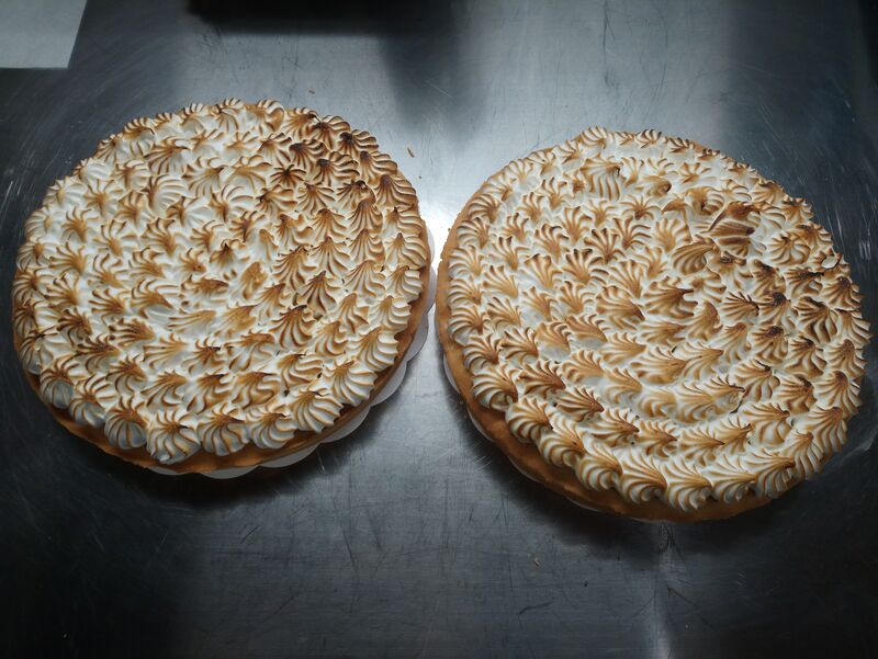 Tartes citrons meringuées 6/8 personnes
