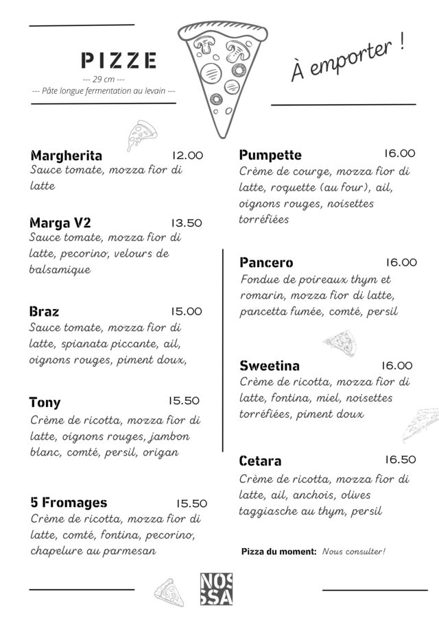 Menu Pizza Sept-Oct 2025