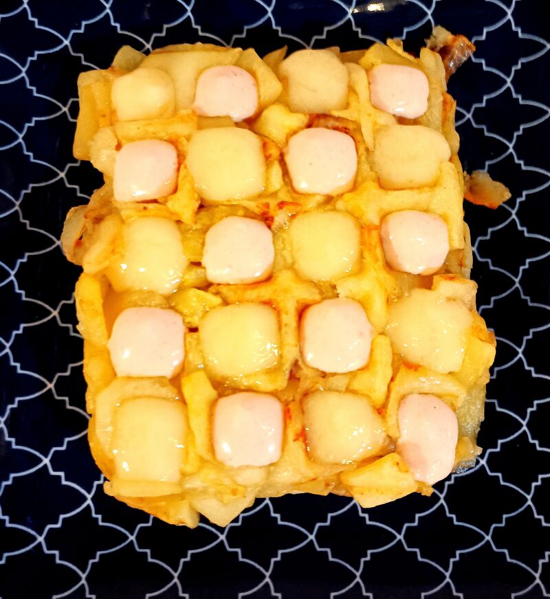 Gofre de patata