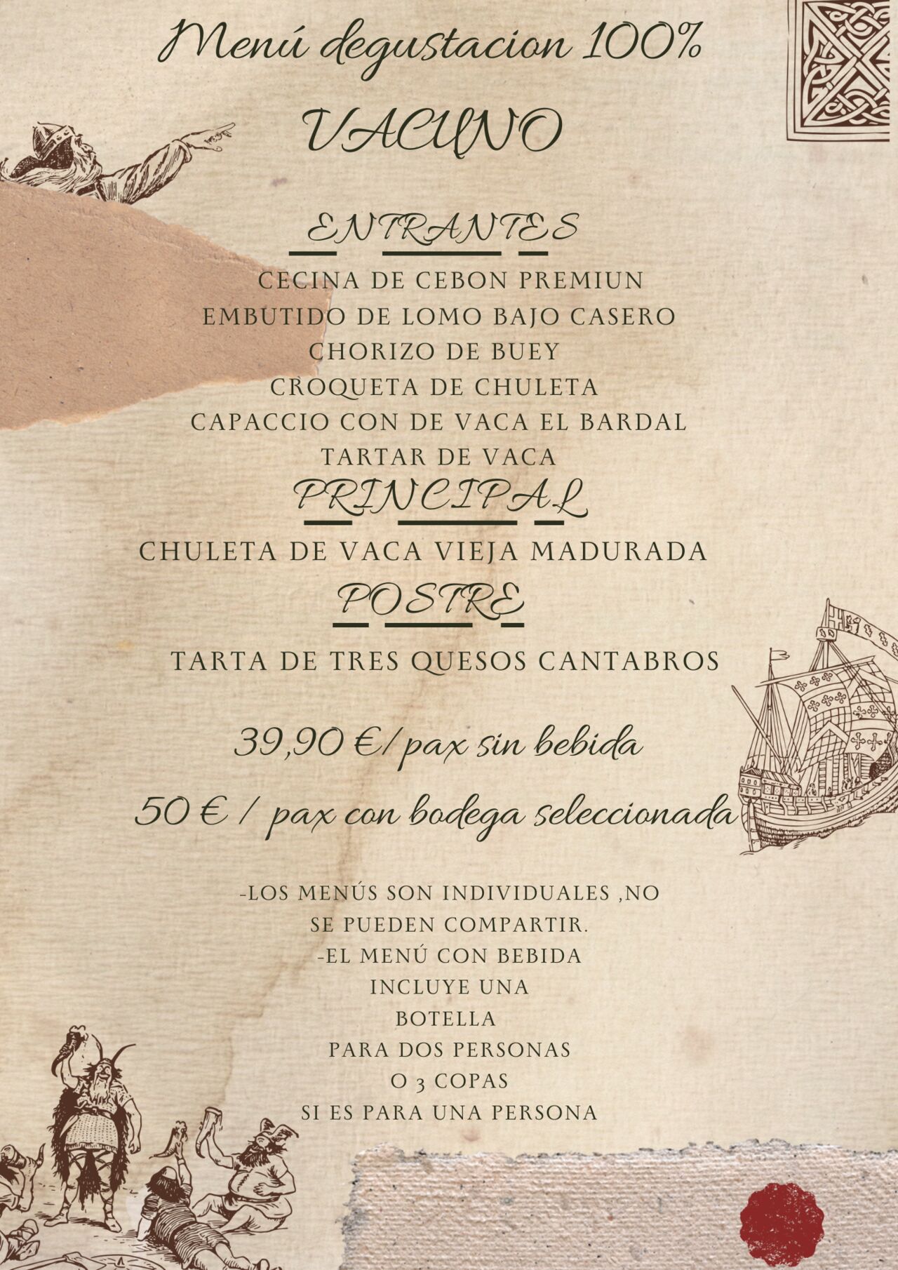 REGALA UNA EXPERIENCIA GASTRONOMICA