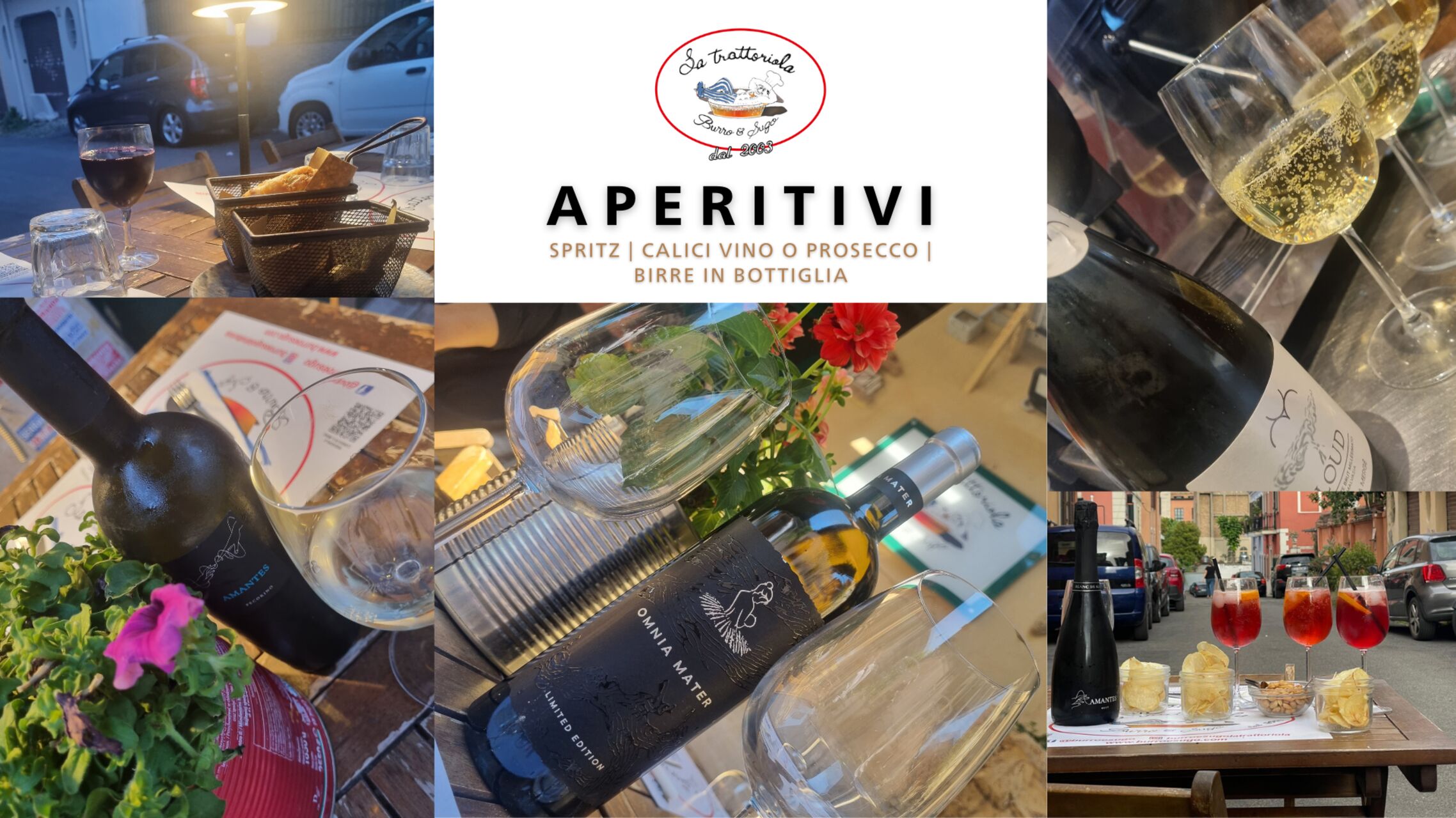 Aperitivi alla Trattoriola