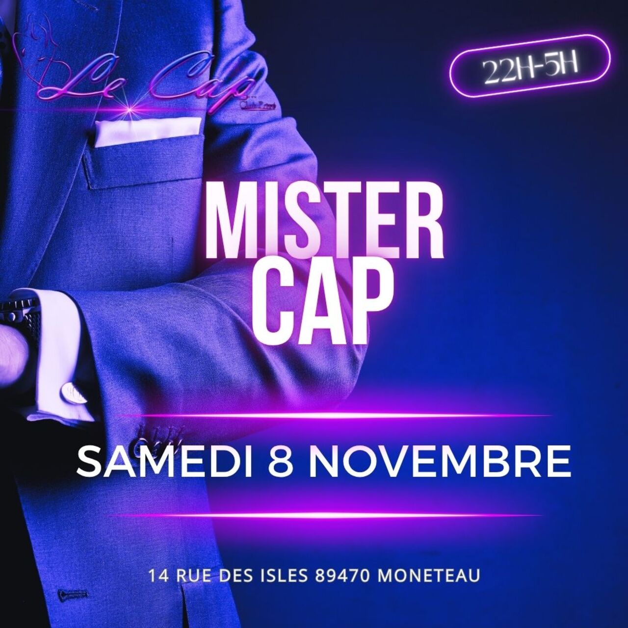 Mister CAP - Samedi 8 Novembre