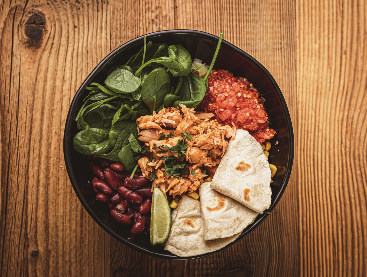 Burrito Bowl Pulled Jackfruit