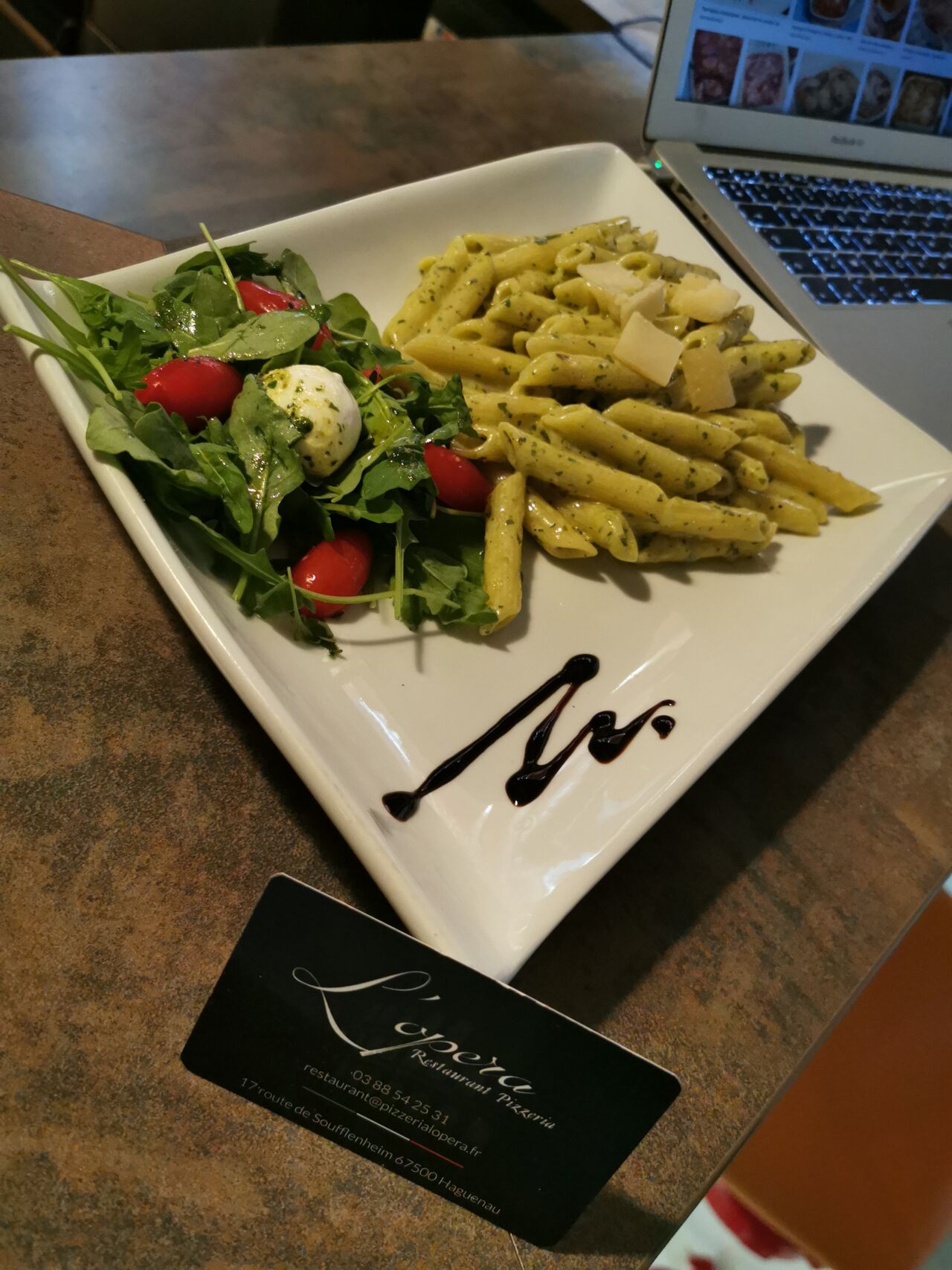 Penne al pesto