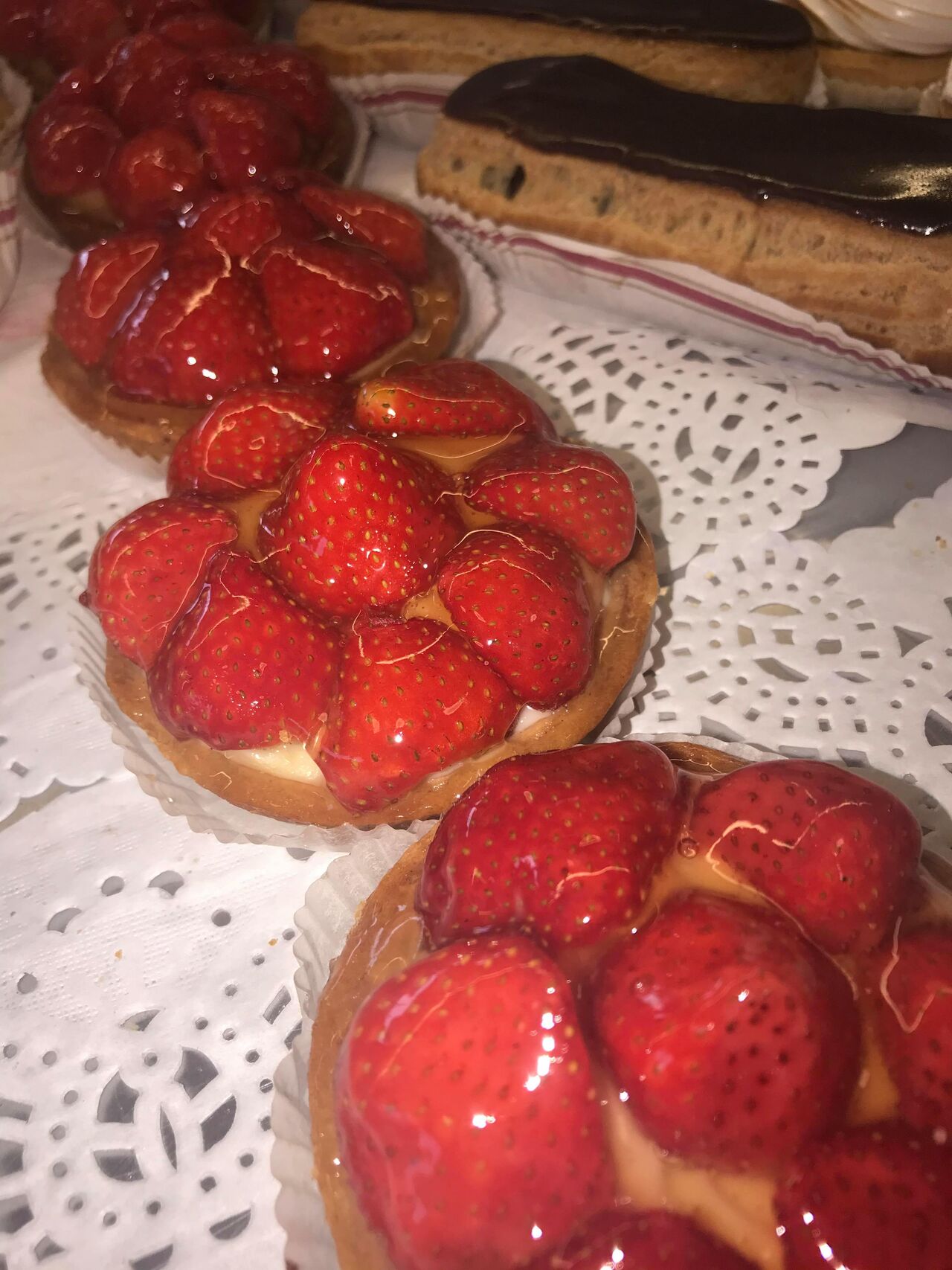 tartelette à la fraise 