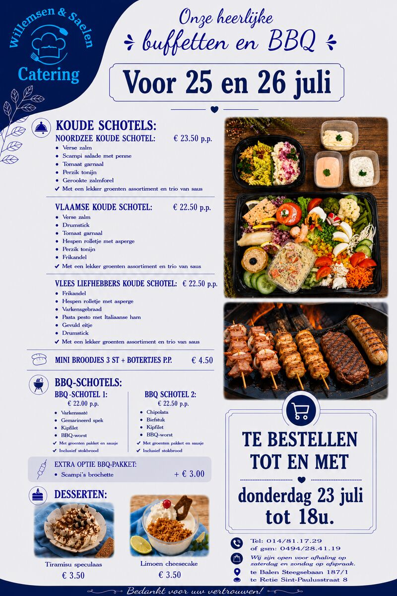 25 en 26 juli