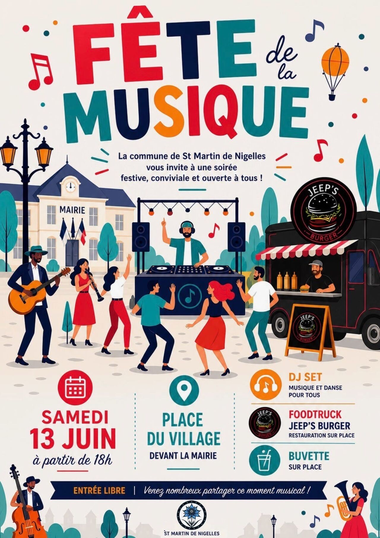 Fête de la musique St Martin de nigelles