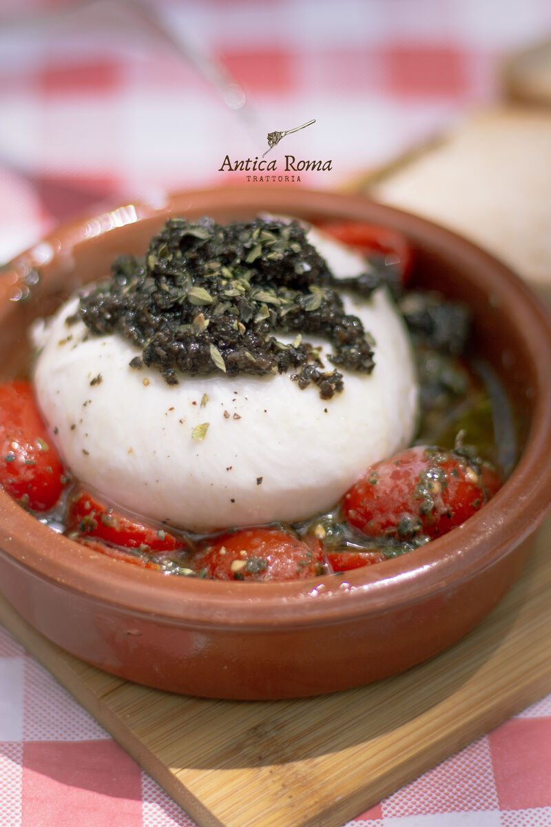 Burrata con trufa