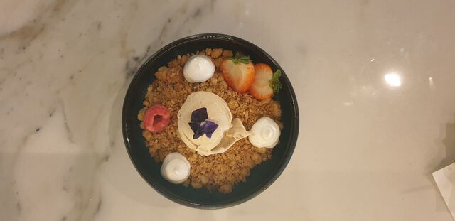 Pear Crumble