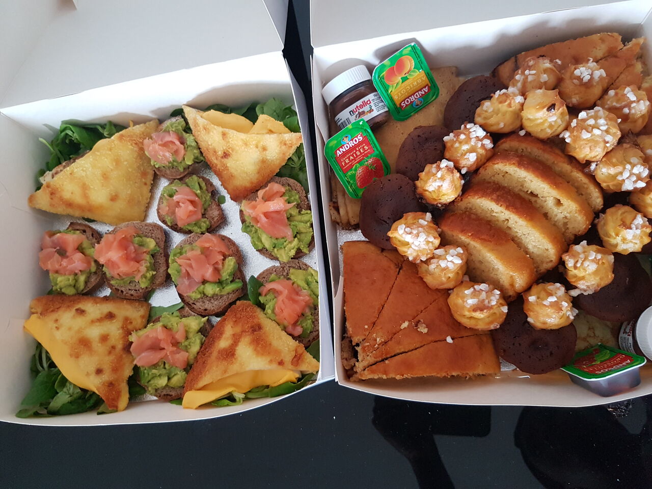Les box brunch sucré salé