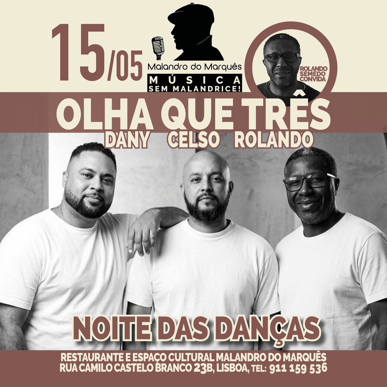 Noite das Danças com OLHA QUE TRÊS