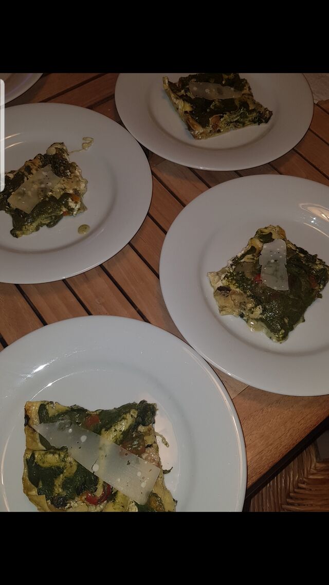 Mariage... lasagnes végétariennes 