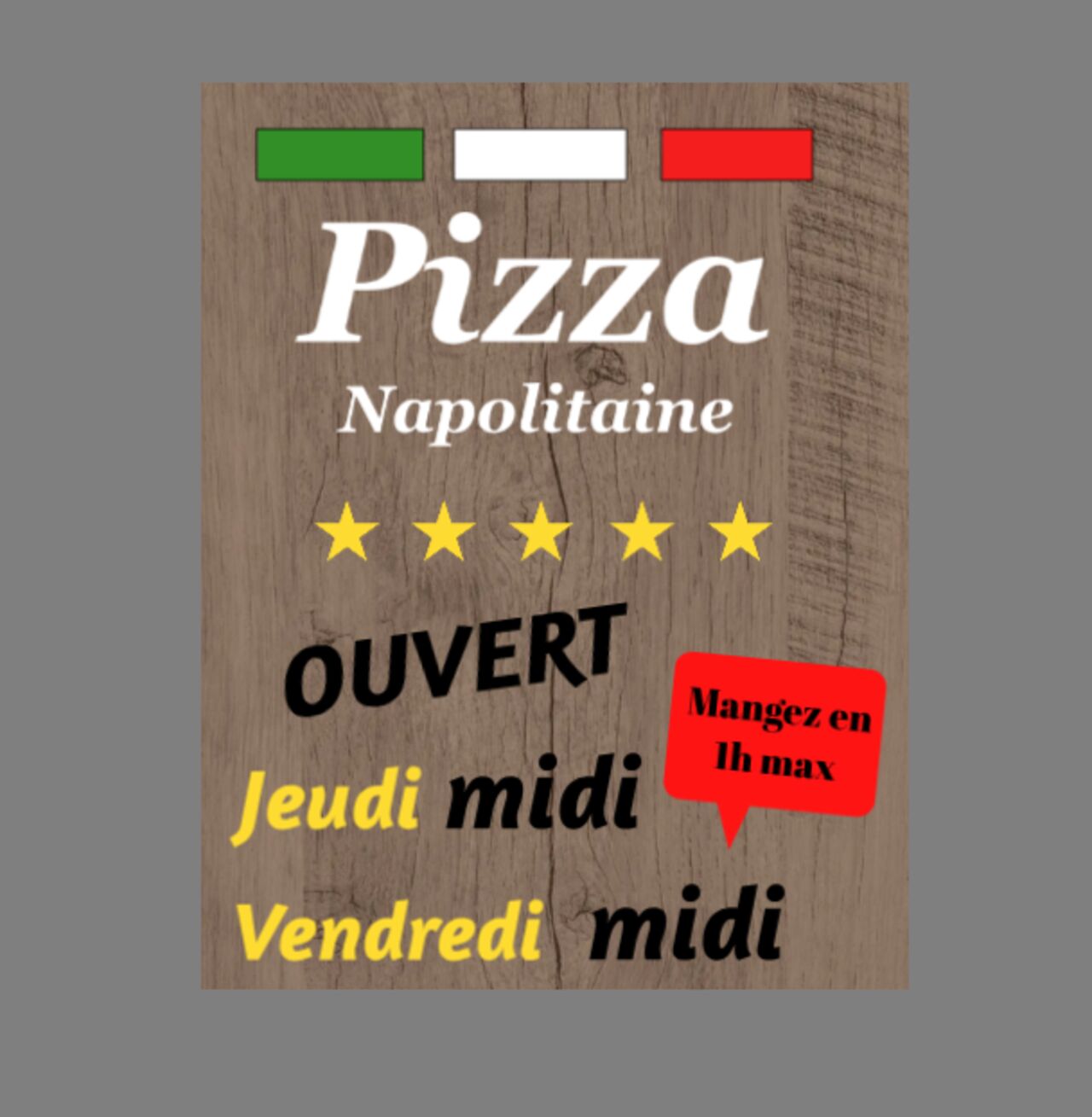 On ouvre également le jeudi Midi à La Rochelle !!