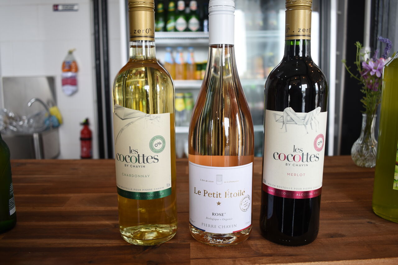 Nos vins sans alcool