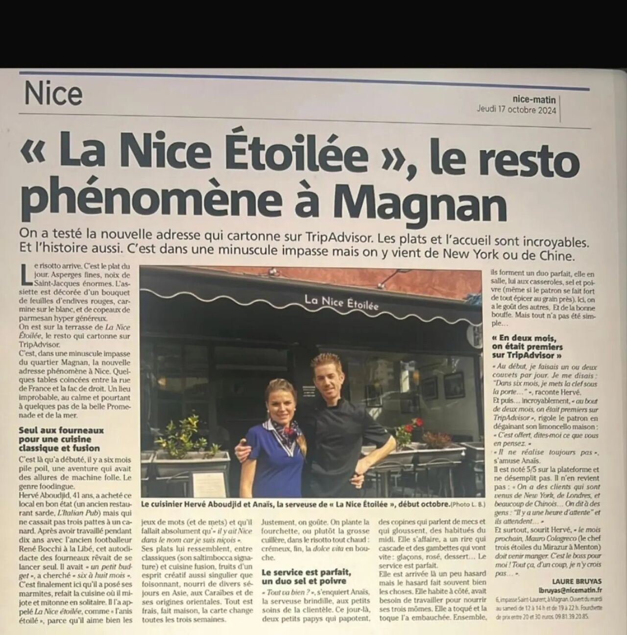 Dans la presse