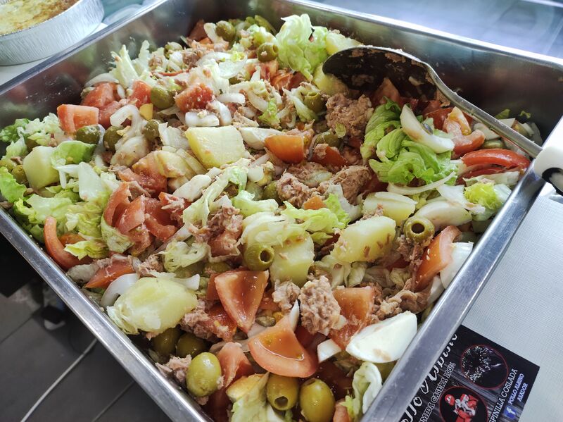 Ensalada campera ,menú 18 de febrero