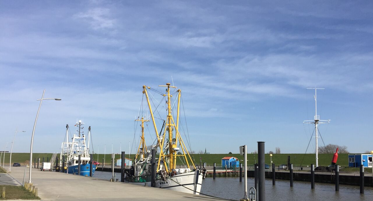 Kutterhafen in Wremen