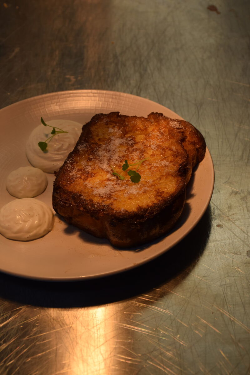 Pain perdu & chantilly maison