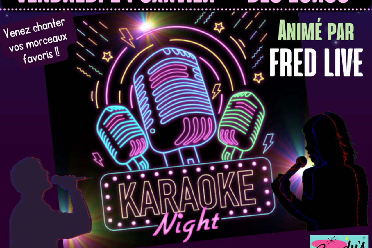 SOIREE KARAOKE Vendredi 14 janvier 2022 - 19h30