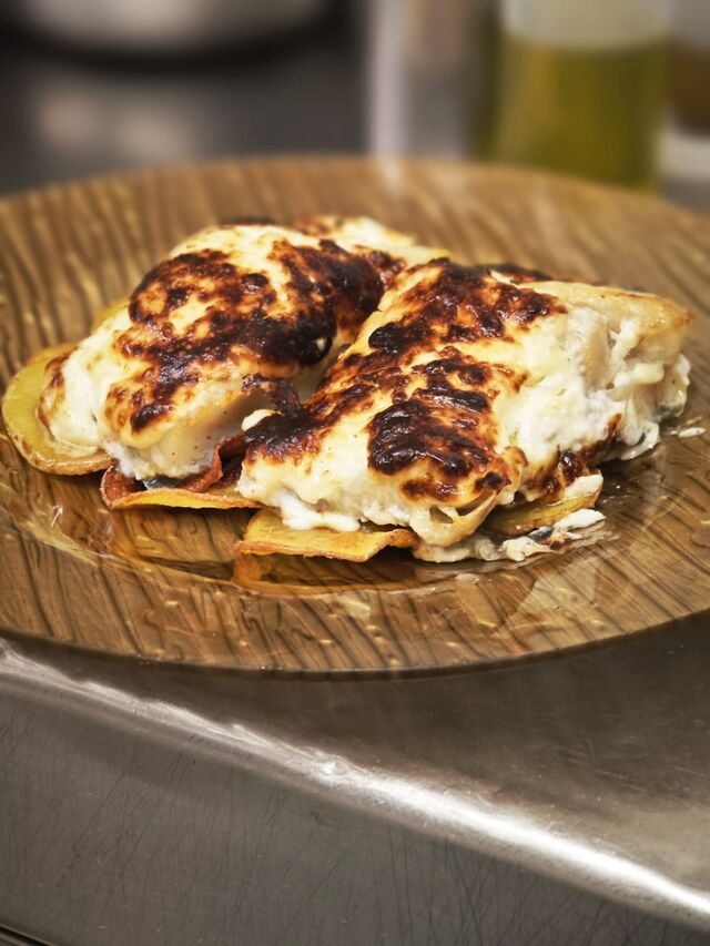 Bacalao al graten