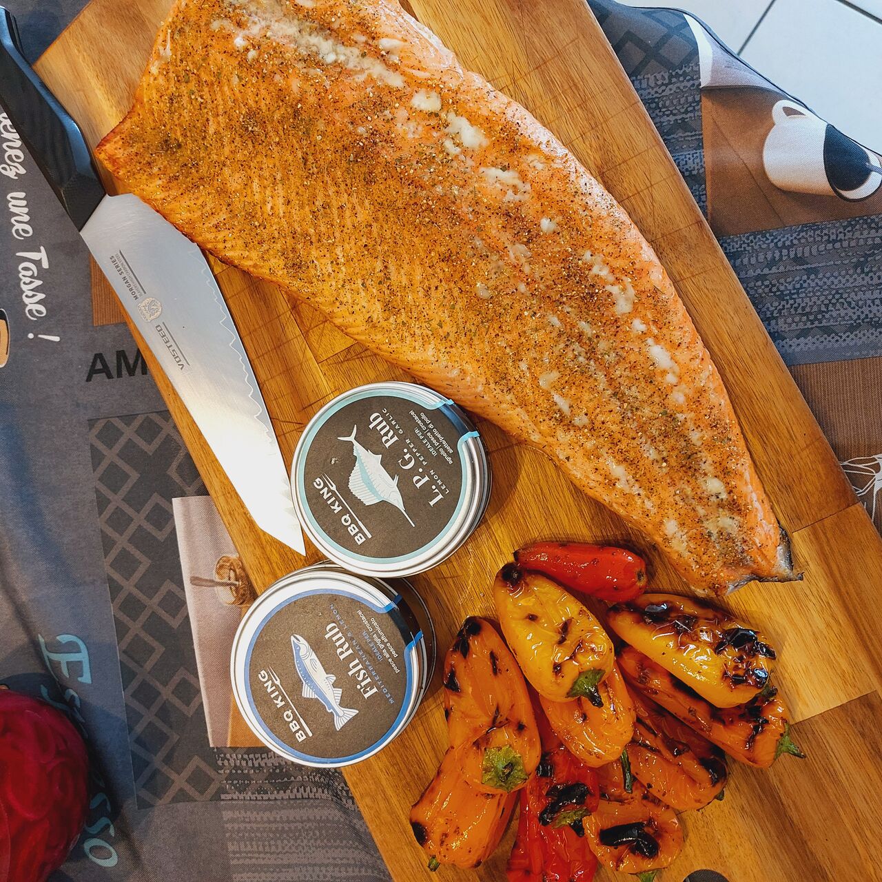 Filet de Saumon fumè à Chaud