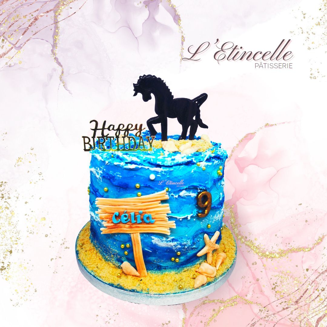 Gâteau Cheval à la Mer