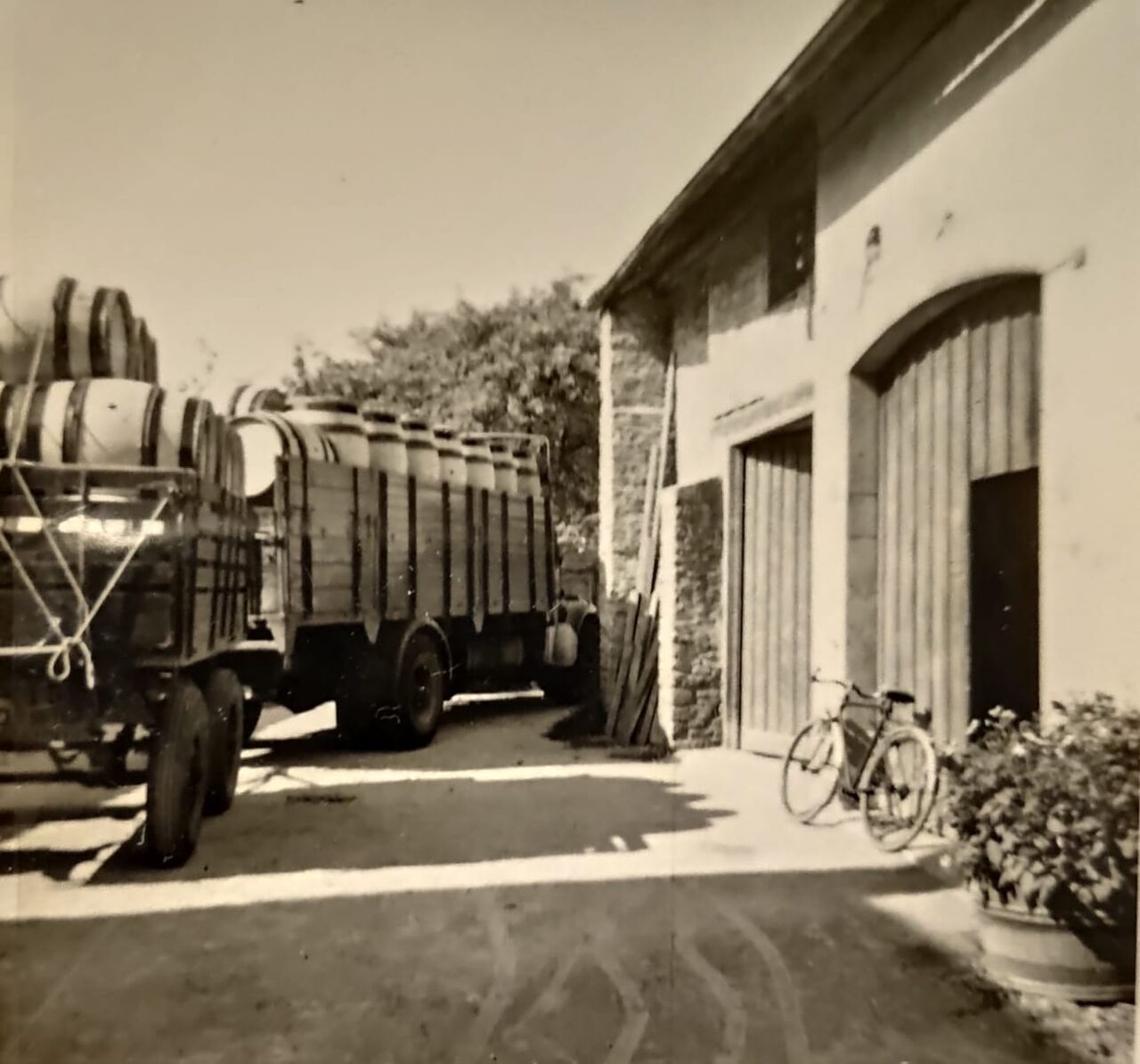 La tonnellerie jadis de l'exterieur
