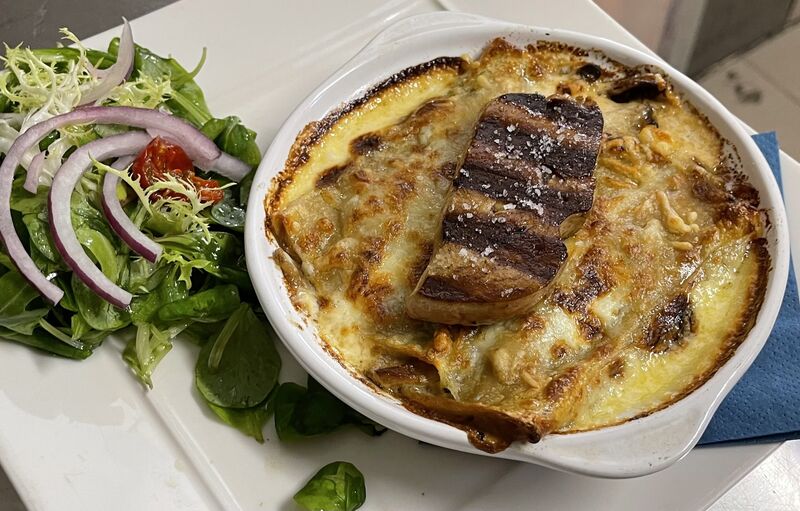 CANNELLONIS CHAMPIGNONS & FOIE GRAS