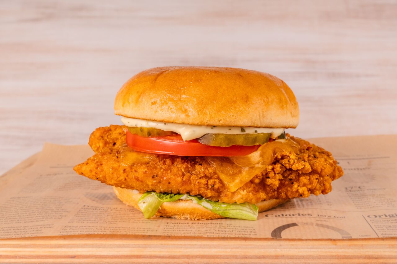 Crunchicken burger