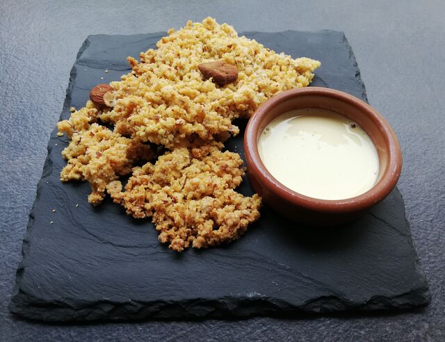 sbrisolona, gâteau au amandes