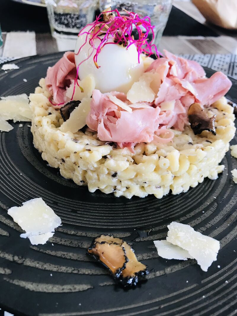 coquillettes à la truffe