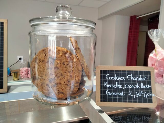 les cookies ainsi ques les petits biscuits, les meringues, les guimauves...fabrication maison