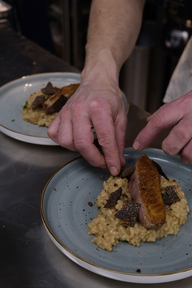 Filet de canette truffée