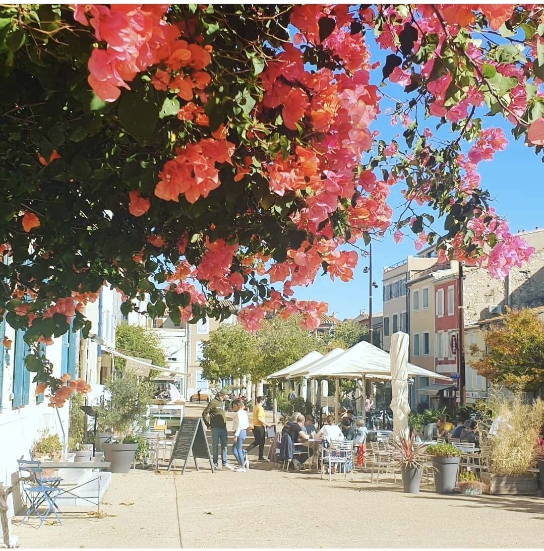 Notre terrasse....venez profiter du soleil ! ☀️