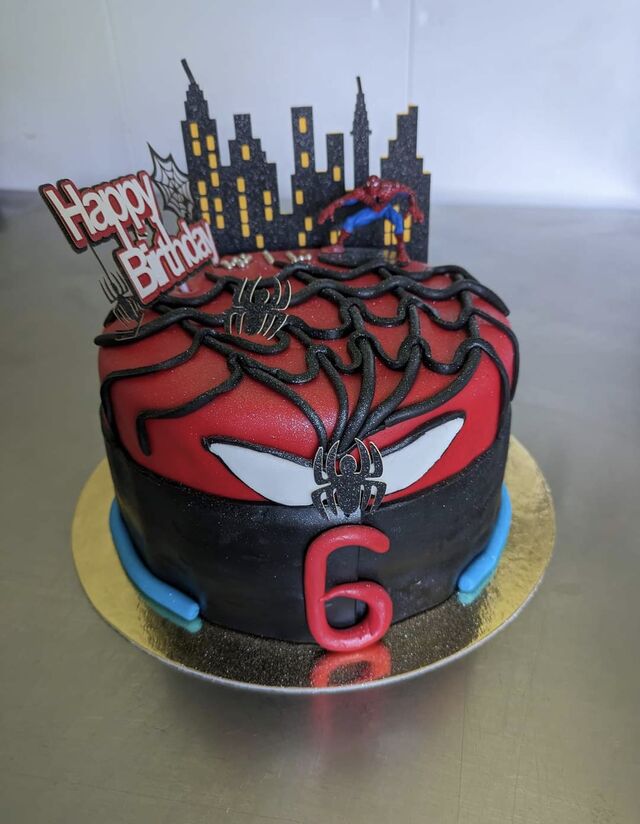 Cake design spiderman