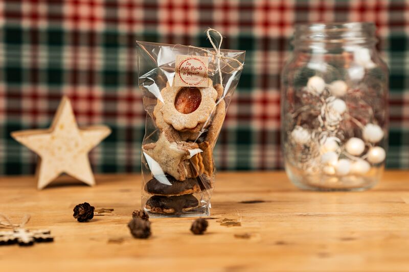 Assortiment de petits biscuits de Noël Alsaciens