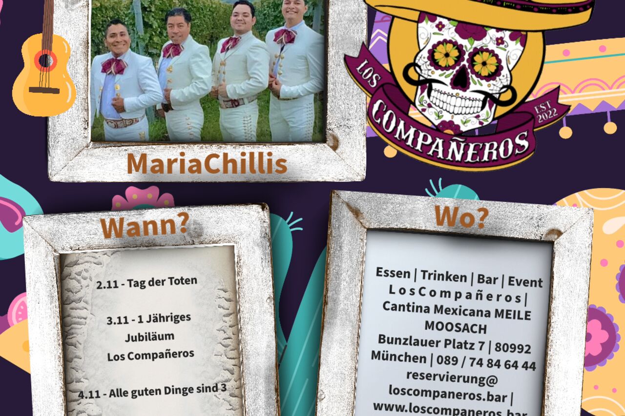 Dia de los Muertos und drei Tage lang Fiesta!