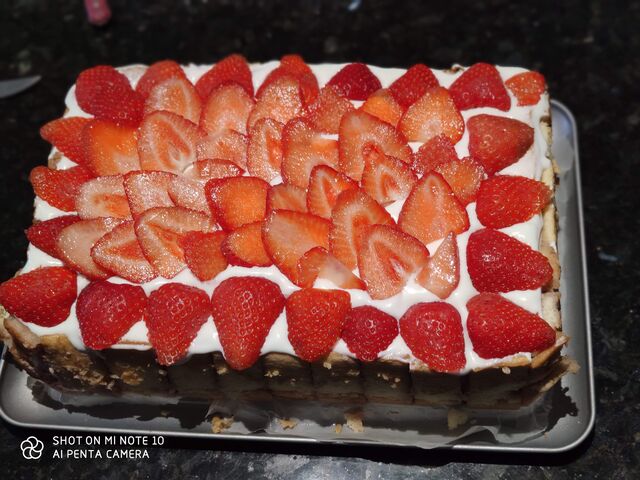 Gâteau fraise