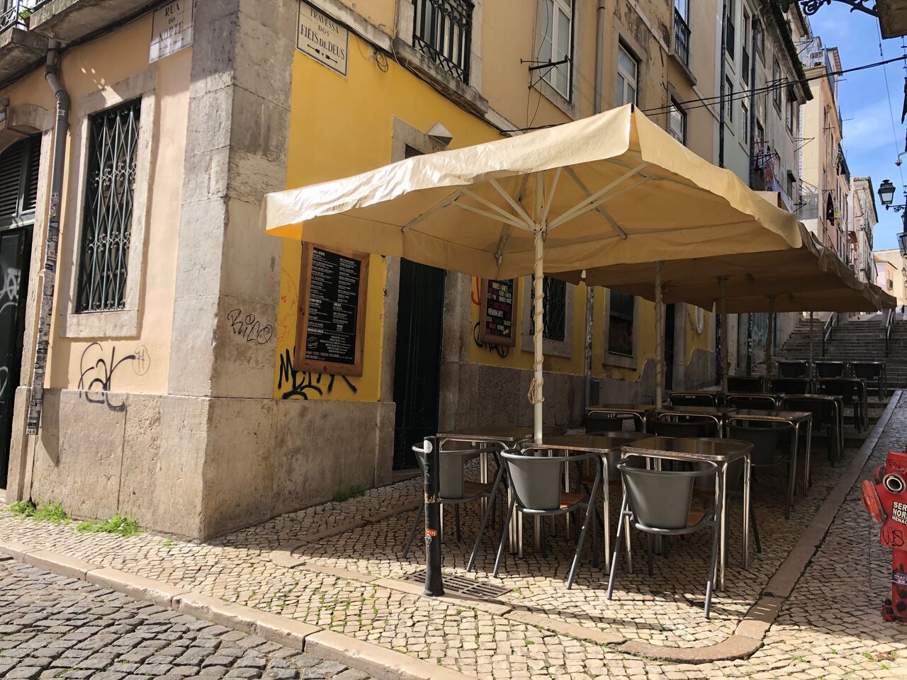 A nossa esplanada com 30 lugares
