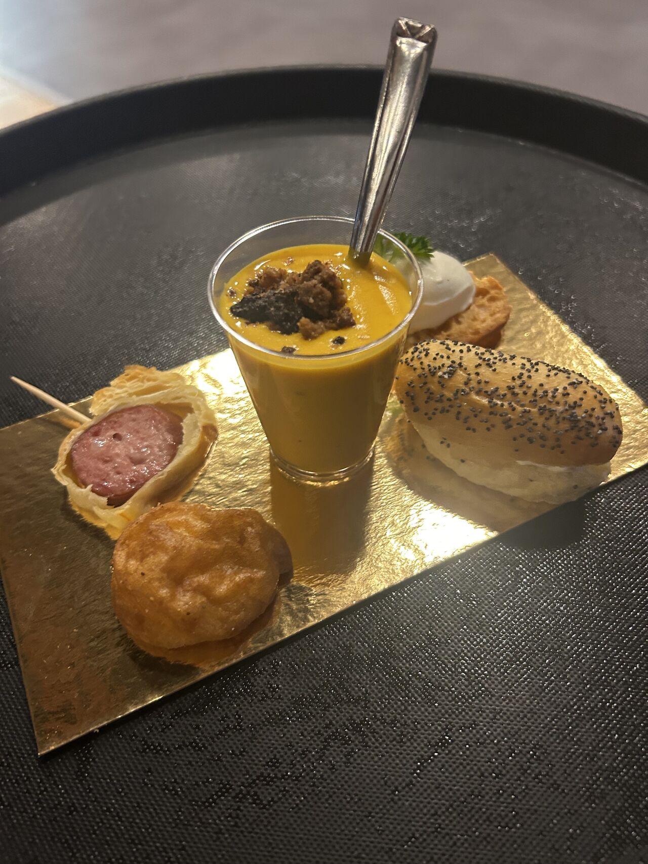 Assiette de mise en bouche