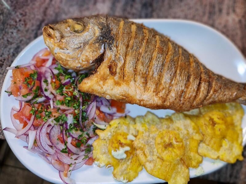 menestro con pescado